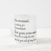 Tasse Givré Love Poem Rose de la Coupe Romantic (Devant gauche)