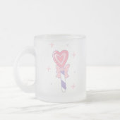 Tasse Givré Lucette mignonne de coeur (Gauche)