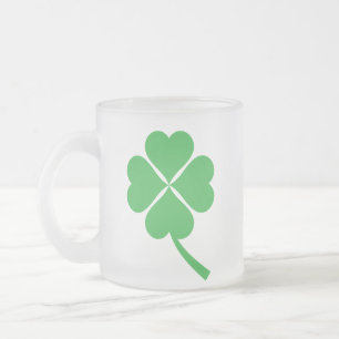 Tasse Givré Lucky Four Leaf Shamrock Design-87906