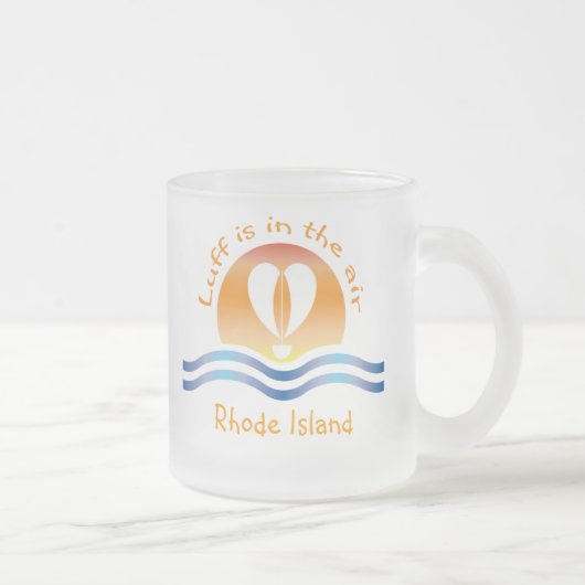 Tasse Givré Luffers Sunset_Luff est dans l'air Rhode Island (Droit)