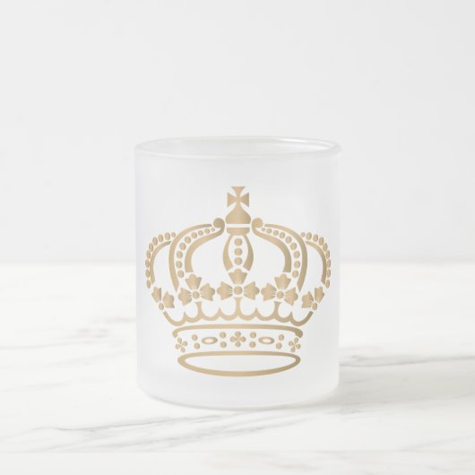 Tasse Givré Luxueux Gold Crown (Centre)