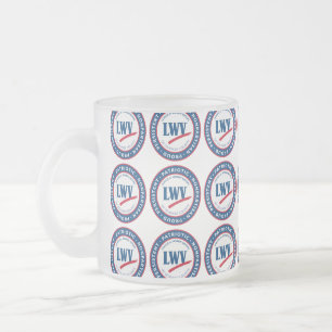 Tasse Givré LWVOZ Patriotique ・ Non partisan ・ Fière ・ Persist