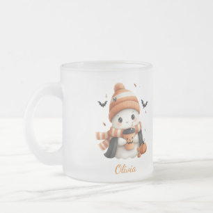Tasse Givré M personnalisé Fantôme Cosy et Citrouille Spice Au