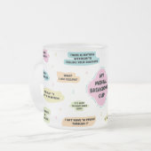 Tasse Givré Ma boue de dépression mentale (Devant gauche)