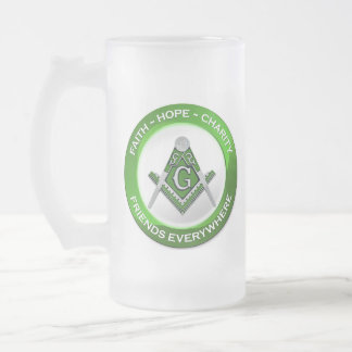 Tasse givré maçonnique