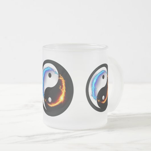 Tasse Givré Magic Dragon fantasy art (Devant droit)