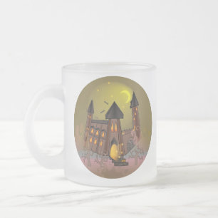 Tasse Givré Maison de sorcière éffrayante Halloween et château