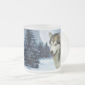Tasse Givré Malamute (Devant droit)