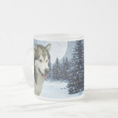 Tasse Givré Malamute (Devant gauche)