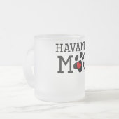 Tasse Givré Maman de Havanese (Devant gauche)