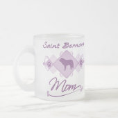 Tasse Givré Maman de St Bernard (Gauche)