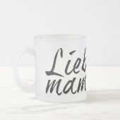 Tasse Givré Maman préférée (Gauche)