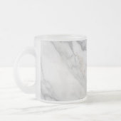 Tasse Givré Marbre Blanc (Gauche)