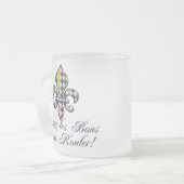 Tasse Givré Mardi gras Fleur d2 de Rouler de Temps de fèves de (Devant gauche)