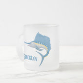 Tasse Givré Marée de plaisance de l'espadon (Devant gauche)