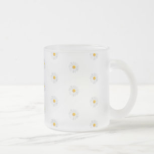 Tasse Givré marguerite blanche