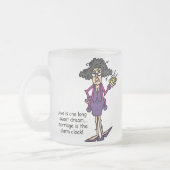 Tasse Givré Mariage Rude Éveil (Gauche)