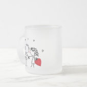 Tasse Givré Mariage, Saint-Valentin (Devant gauche)