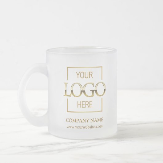 Tasse Givré Marque de logo personnalisée de l'entreprise (Gauche)