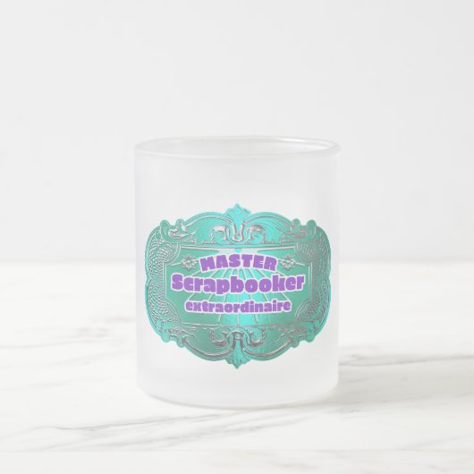 Tasse Givré "Master Scrapbooker Extraordinaire" (Centre)