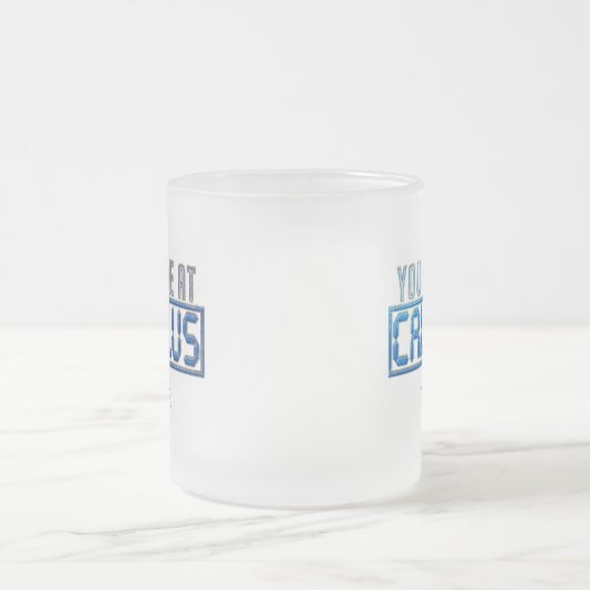 Tasse Givré Math Nerd Gag Vous M'Avez Eu À Calculus (Centre)