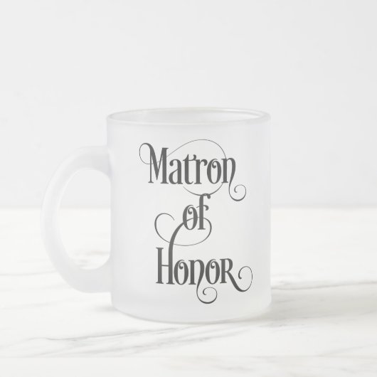 Tasse Givré Matrone d'honneur (Gauche)