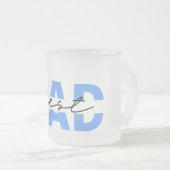 Tasse Givré Meilleure fête des pères papa (Devant droit)