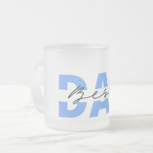 Tasse Givré Meilleure fête des pères papa (Devant gauche)