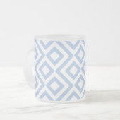 Tasse Givré Mélange bleu clair et blanc (Devant gauche)