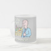 Tasse Givré Merci à un enseignant masculin (Devant gauche)