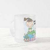 Tasse Givré Mermaid 2e Anniversaire Tshirts et cadeaux (Devant gauche)