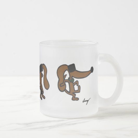 Tasse Givré Midge Dancing Frosted Musique (Droit)
