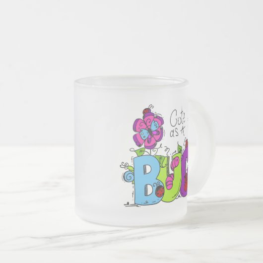 Tasse Givré Mignon comme insecte (Devant droit)