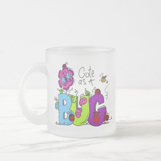 Tasse Givré Mignon comme insecte (Gauche)