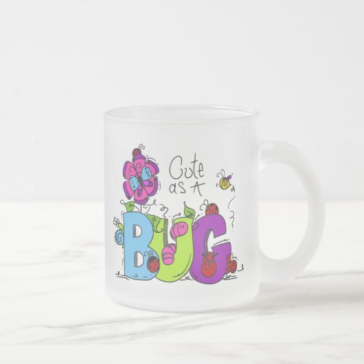 Tasse Givré Mignon comme insecte (Droit)