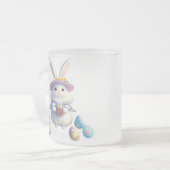 Tasse Givré Mignonne lapin de Pâques 01 (Devant gauche)
