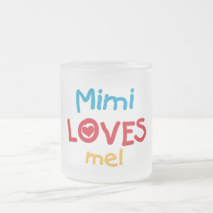 Tasse Givré Mimi aime mes t-shirts et cadeaux