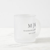Tasse Givré Minimal et chic | MARIAGE (Devant droit)