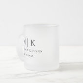 Tasse Givré Minimal et chic | MARIAGE (Devant gauche)