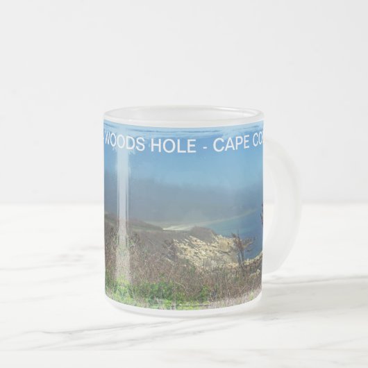 Tasse Givré Misty Morning at Nobska Point - Cape Cod MA (Devant droit)