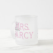 Tasse Givré Mme Darcy Gift de Jane Austen (Devant gauche)