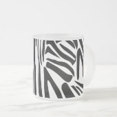 Tasse Givré Modèle Zèbre (Devant droit)