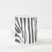 Tasse Givré Modèle Zèbre (Devant gauche)