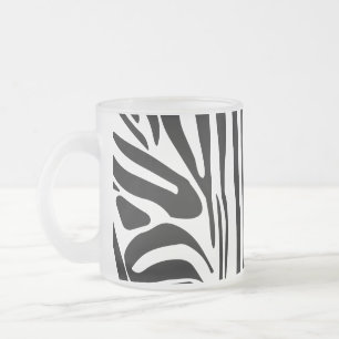 Tasse Givré Modèle Zèbre