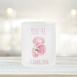 Tasse Givré Moderne Vous Flamazirez Beauté Flamant rose rose<br><div class="desc">Moderne Vous Flamazirez Beauté Flamant rose rose</div>