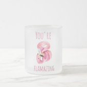 Tasse Givré Moderne Vous Flamazirez Beauté Flamant rose rose (Centre)