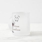 Tasse Givré Moitié Vide Ou Moitié Plein ? L'Attitude est tout (Devant gauche)