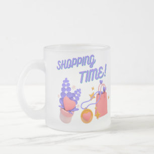 Tasse Givré Moment de faire des achats