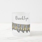 Tasse Givré Monarch caterpillar cartoon illustration  (Centre)