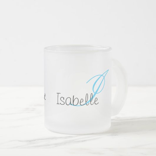 Tasse Givré Monogramme (Devant droit)